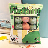 Pudding Dinos Tsumettow Pillow