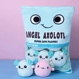 Angel Axolotl (Blue)