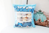 Pudding Kitties Tsumettow Pillow
