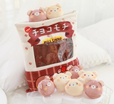 Chocomochi Bears Tsumettow Pillow Front