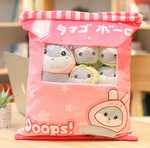 Hoodie Hamsters Tsumettow Pillow Pink